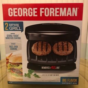 Brand new George Foreman non stick grill.